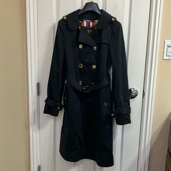 Coach NWT trench coat size 2 - Picture 3 of 8